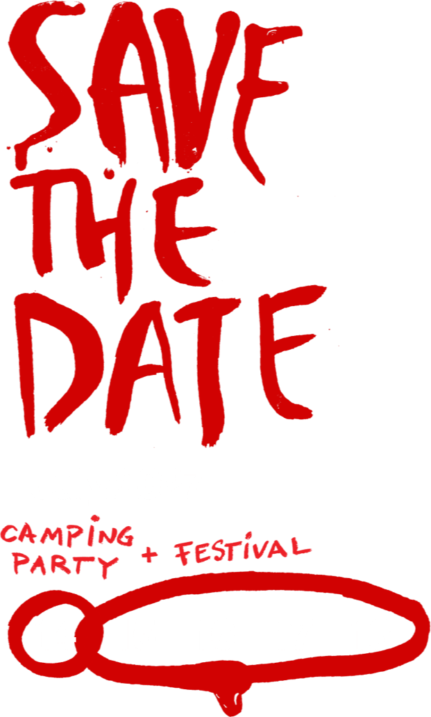 Electric Castle Save the Date festival announcement graphic with the text Save the Date and a bright, energetic summer festival mood